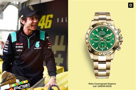 rolex di valentino rossi|Valentino Rossi Retires In Style With A Rolex To Match His Career.